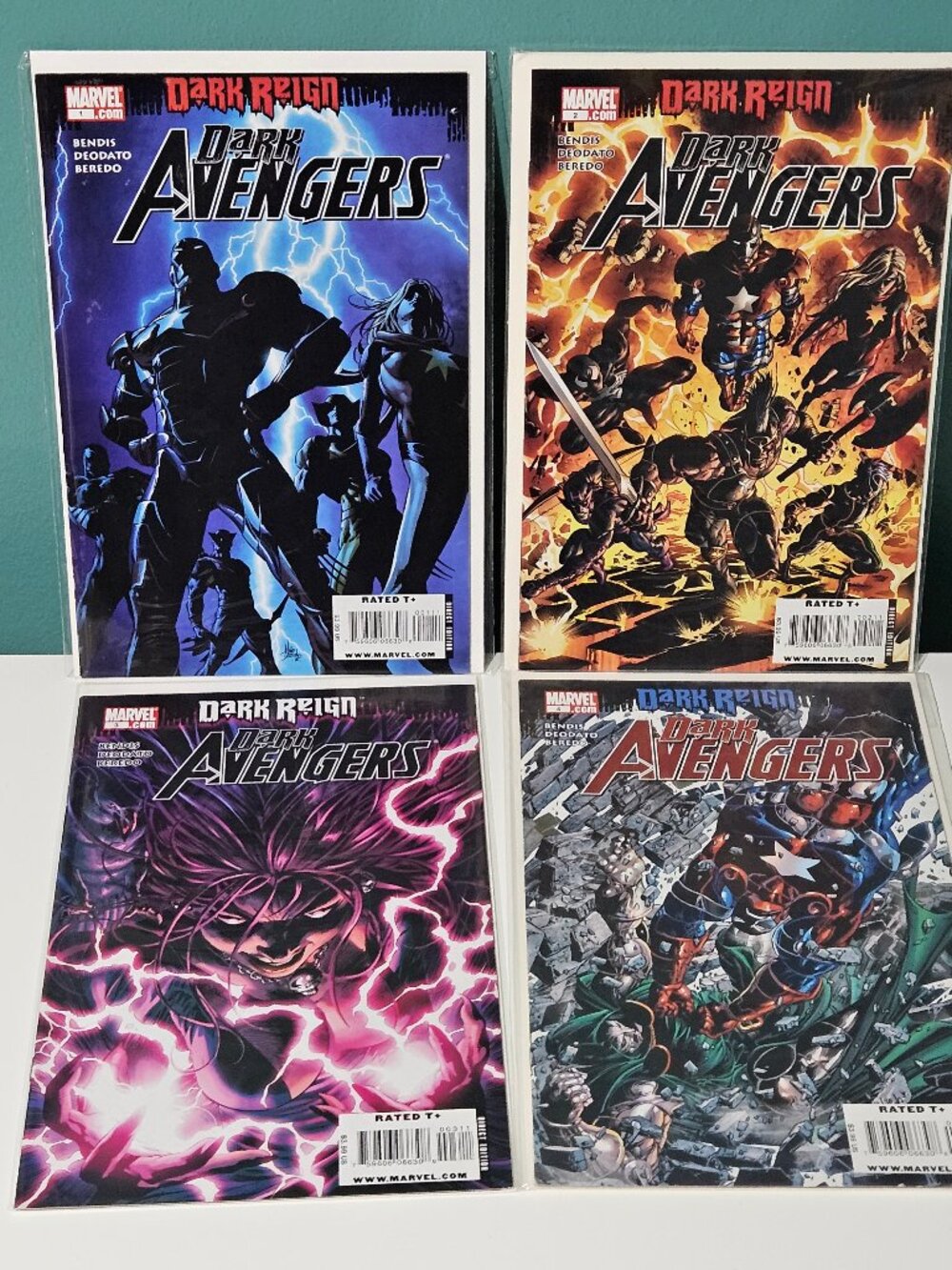 Dark Avengers #1-4 (Marvel Comics, 2009) 1st Iron Patriot & Dark Avengers  C141